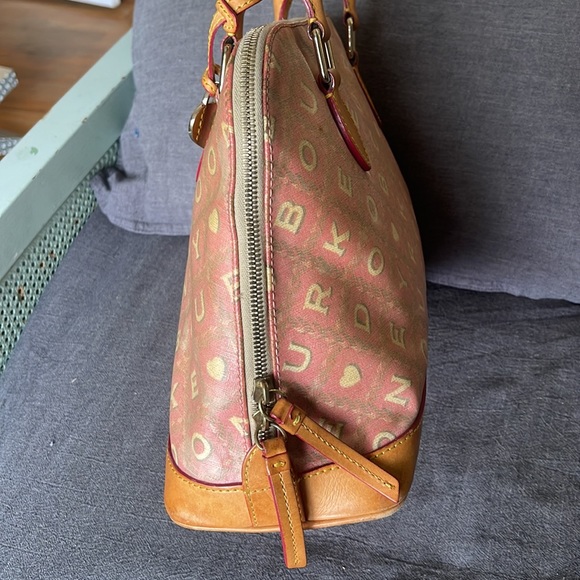 Dooney & Bourke Handbag Purse Dome Style RARE Pattern AUTHENTIC Y2K VTG - Picture 4 of 13